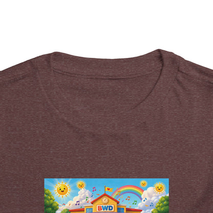 Lani™ Toddler Short Sleeve Tee – "Where Being Different is CELEBRATED!" Graphic Shirt