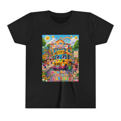 Lani™ Youth Short Sleeve Tee – "Where Being Different is CELEBRATED!" Graphic Shirt