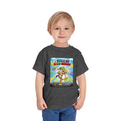Potz™ Toddler Short Sleeve Tee – "I Guide My ADHD Energy!" Graphic Tee | Smile Universe Collection