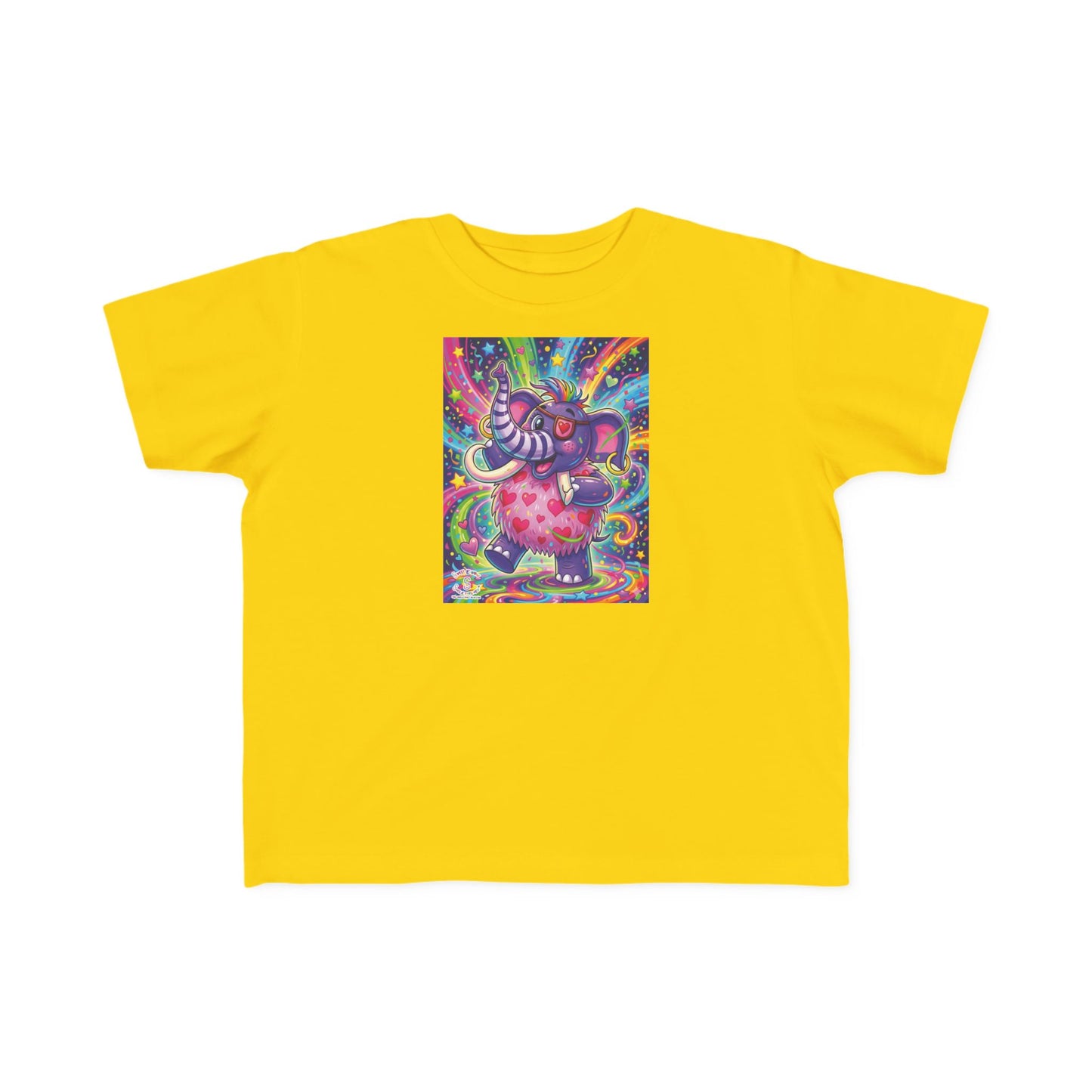 Piklez™ Toddler's Fine Jersey Tee – "Born to Celebrate!" Graphic Shirt | Smile Universe Collection