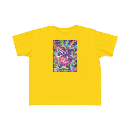Piklez™ Toddler's Fine Jersey Tee – "Born to Celebrate!" Graphic Shirt | Smile Universe Collection