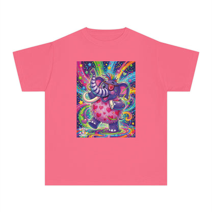Piklez™ Youth Midweight Tee – "Born to Celebrate!" Graphic Shirt | Smile Universe Collection