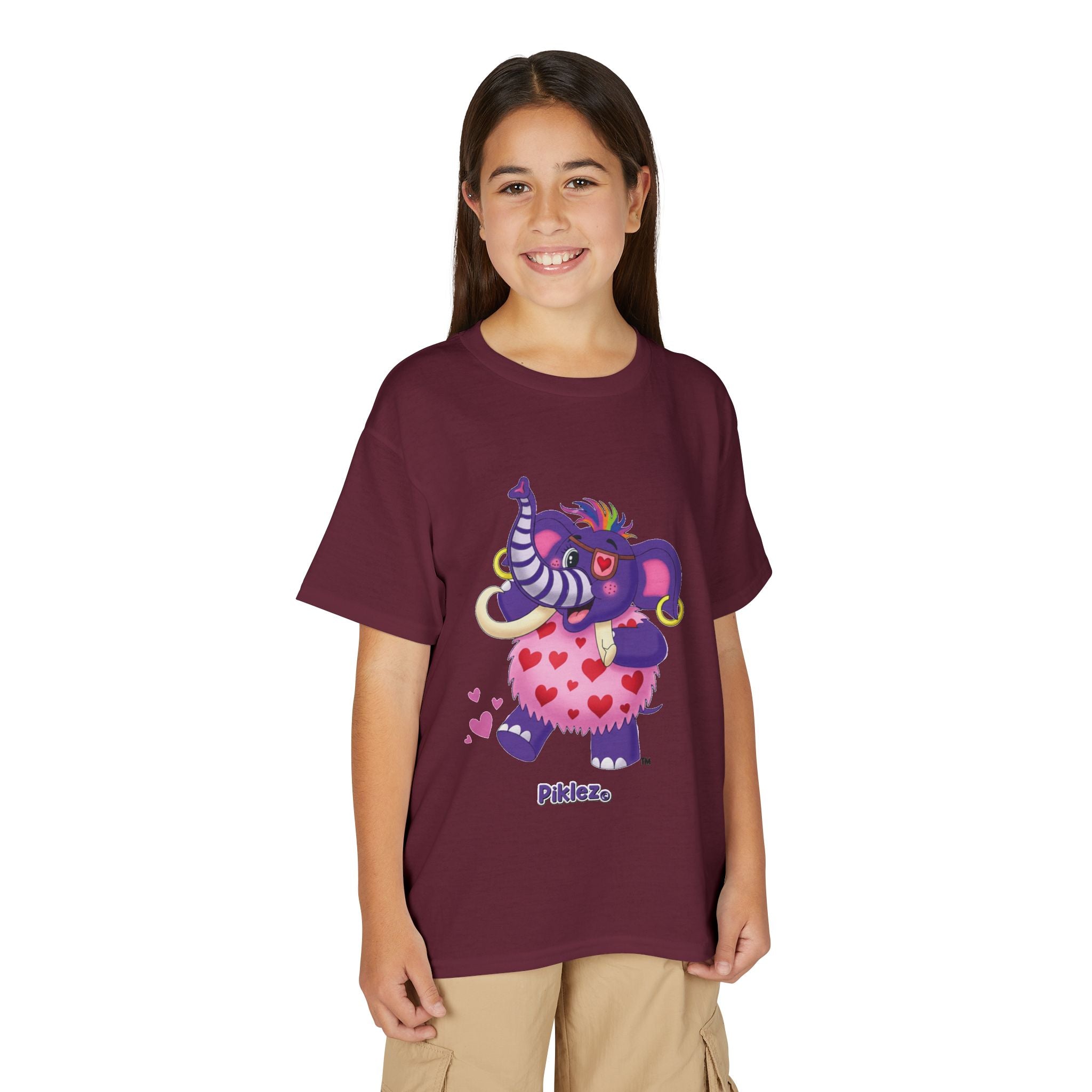 Piklez™ Youth DryBlend® T-Shirt – "Full of Love!" Graphic Shirt | Smile Universe Collection