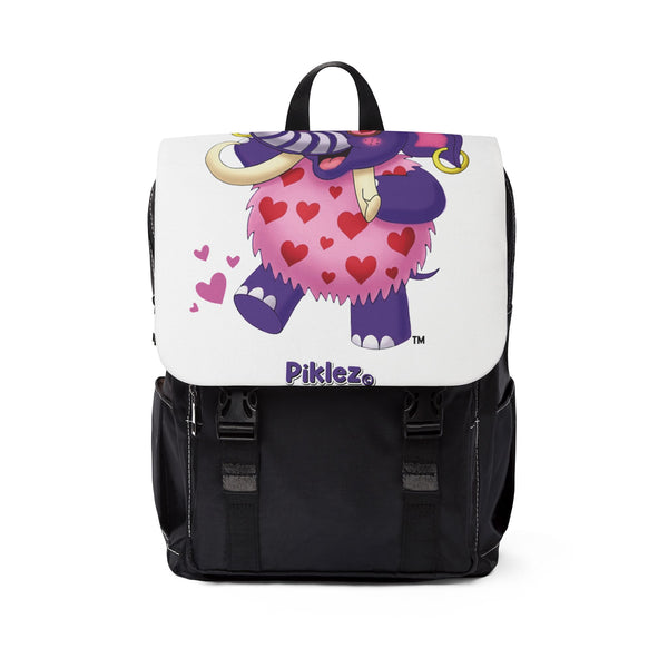 Piklez™ Unisex Casual Shoulder Backpack – "Full of Love!" Graphic | Smile Universe Collection