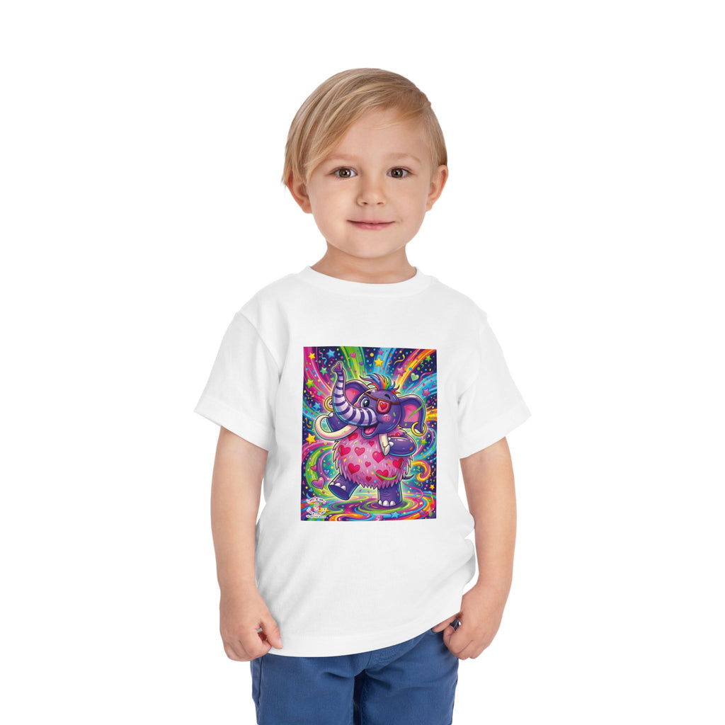 Piklez™ Toddler Short Sleeve Tee – "Born to Celebrate!" Graphic Shirt | Smile Universe Collection
