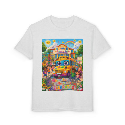 Lani™ Youth DryBlend® T-Shirt – "Where Being Different is CELEBRATED!" Graphic Shirt