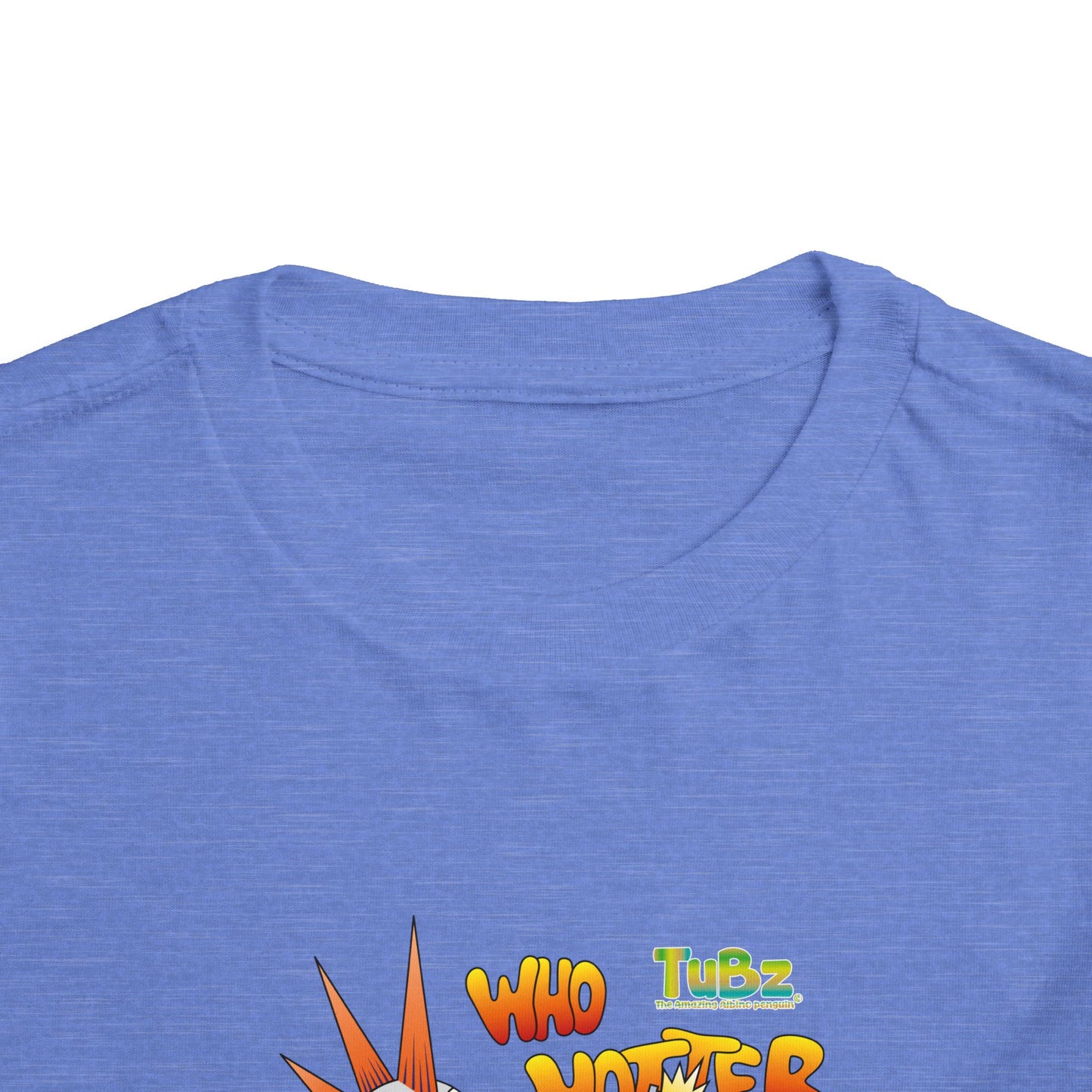 TuBz™ Rockstar Kids T-Shirt - "Who Hotter Than Me!" Graphic Tee | Smile Universe TuBz4Kidz Collection