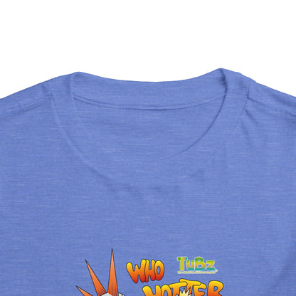 TuBz™ Rockstar Kids T-Shirt - "Who Hotter Than Me!" Graphic Tee | Smile Universe TuBz4Kidz Collection