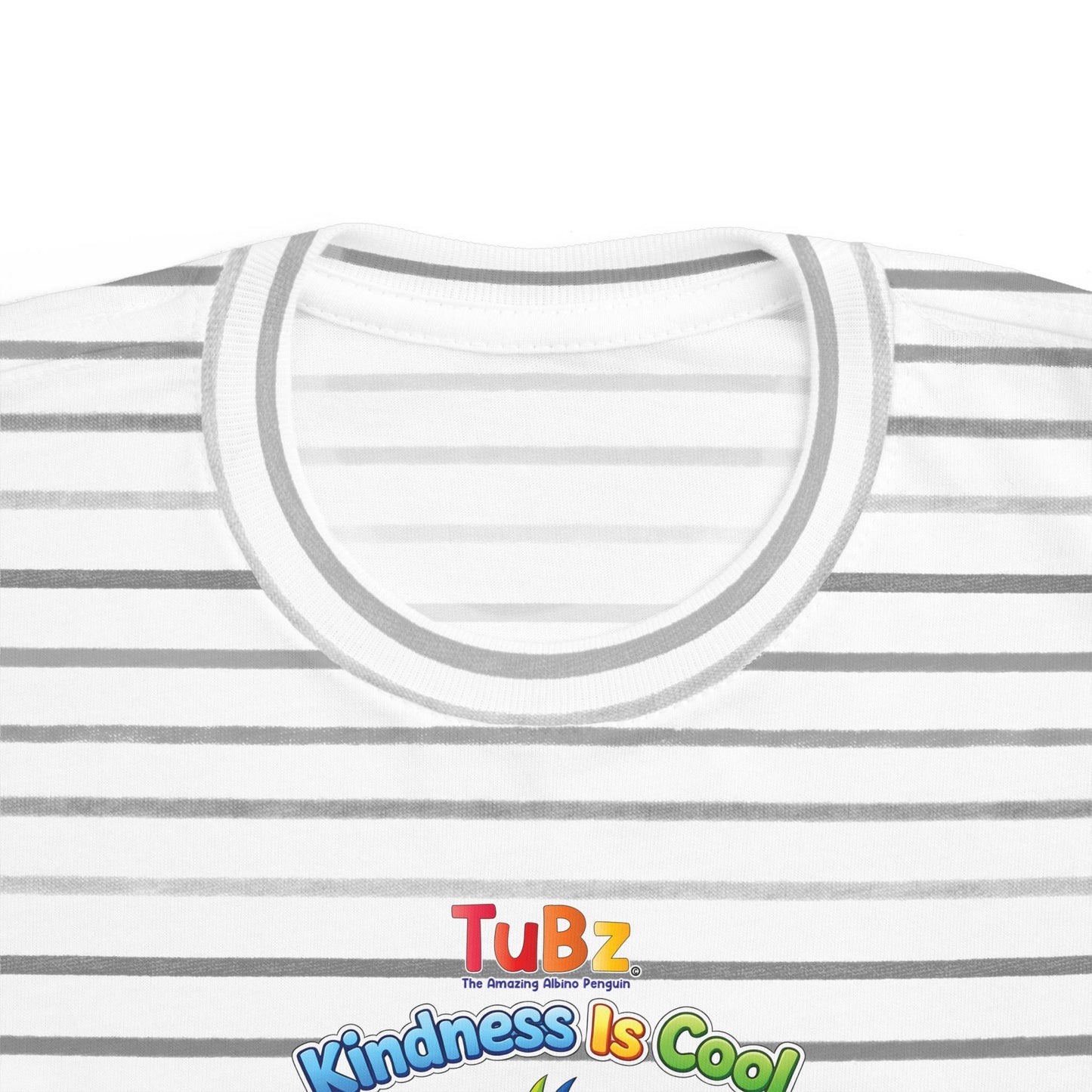 TuBz™ "Kindness Is Cool" Kids T-Shirt - Positive Message Graphic Tee | Smile Universe TuBz4Kidz