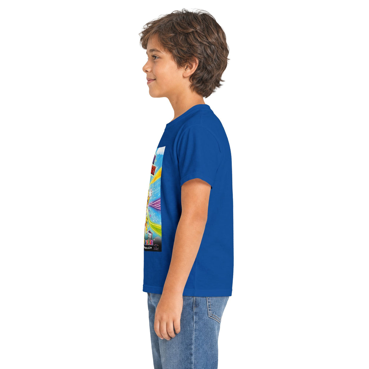 Potz™ Kids Softstyle Tee – "I Guide My ADHD Energy!" Graphic Tee | Smile Universe Collection