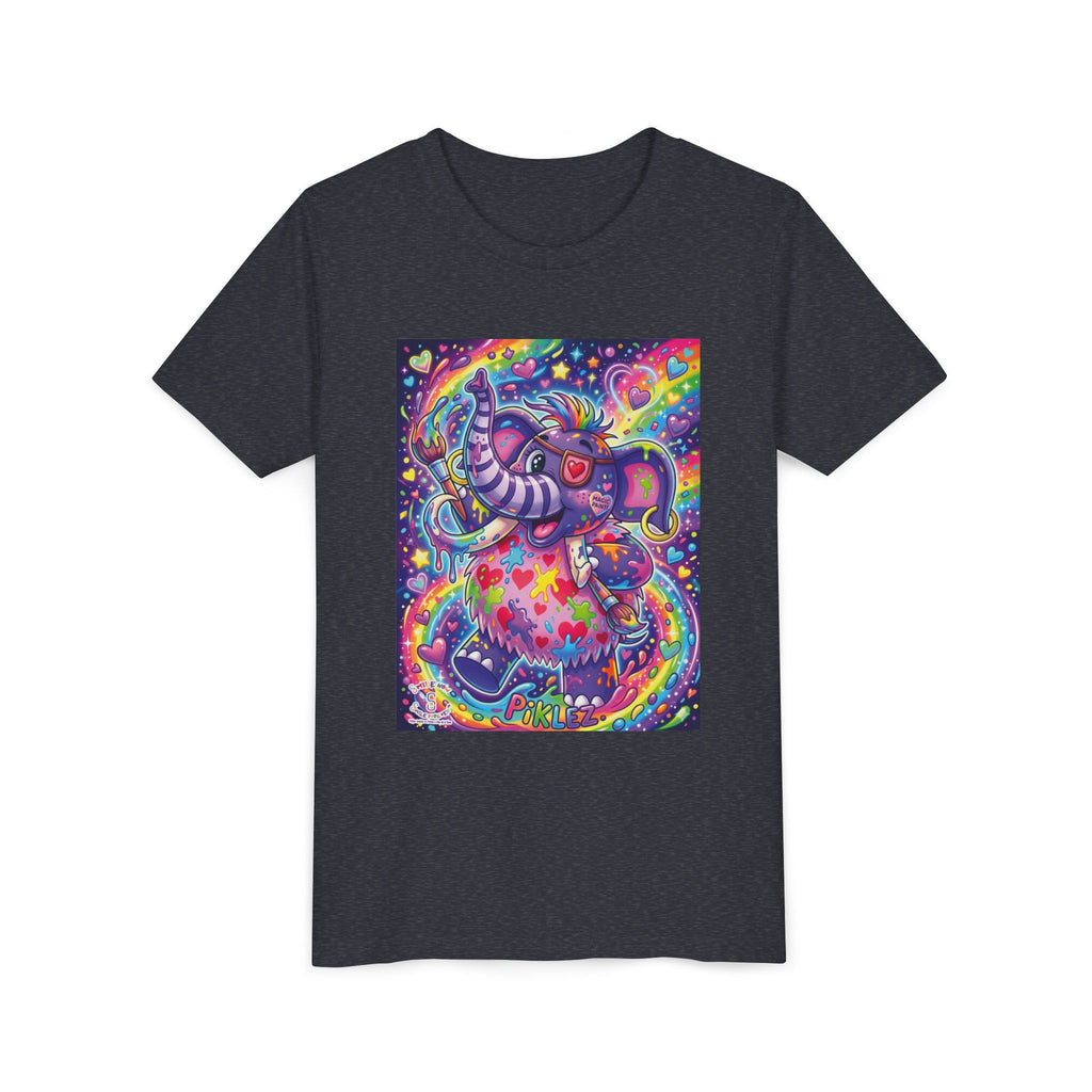 Piklez™ Youth Short Sleeve Tee – "Magic Paint!" Graphic Shirt | Smile Universe Collection
