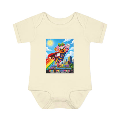 Panz™ Infant Baby Rib Bodysuit – "My Autism is My Superpower" Graphic | Smile Universe Collection