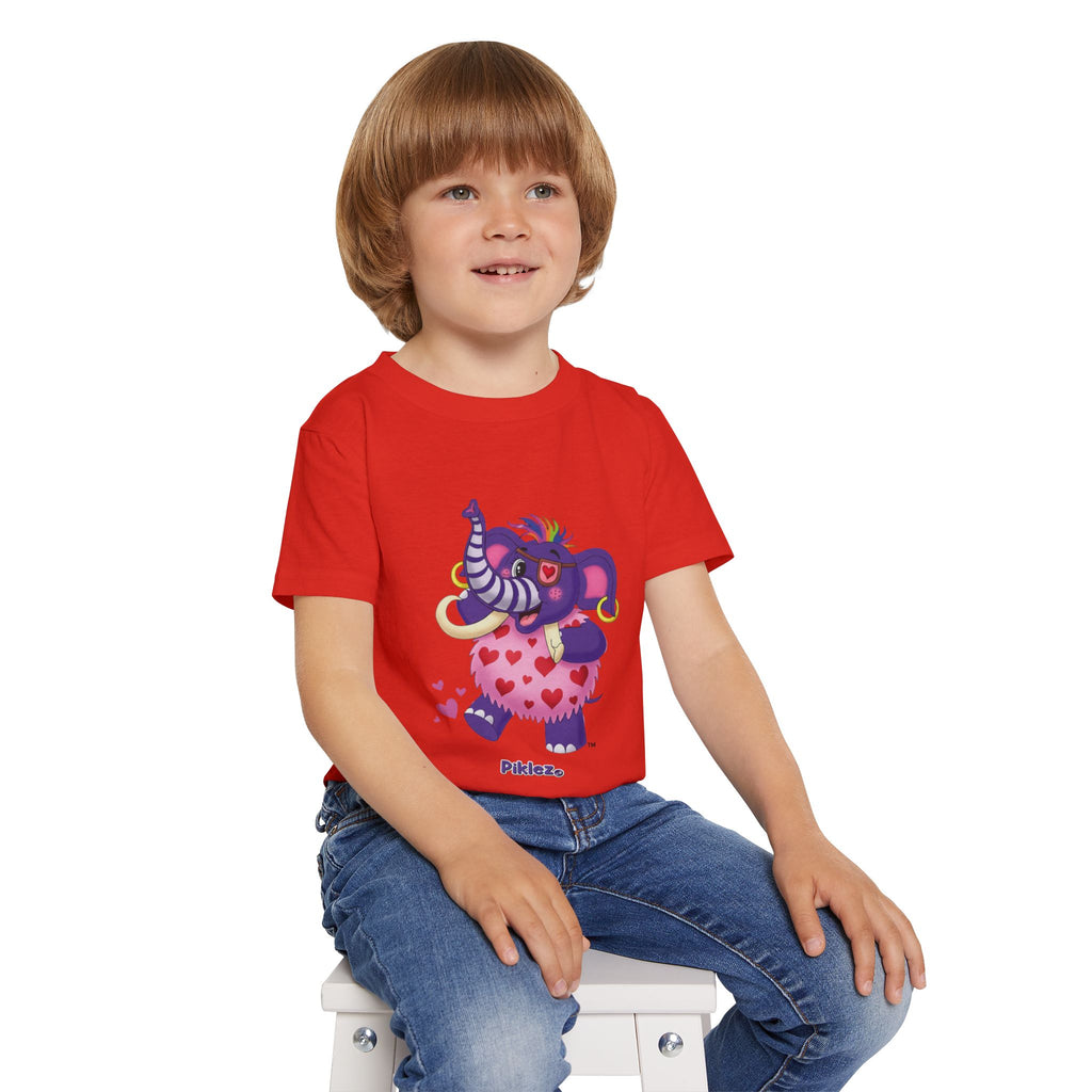 Piklez™ Heavy Cotton™ Toddler T-Shirt – "Full of Love!" Graphic Shirt | Smile Universe Collection