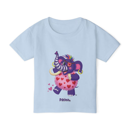 Piklez™ Heavy Cotton™ Toddler T-Shirt – "Full of Love!" Graphic Shirt | Smile Universe Collection