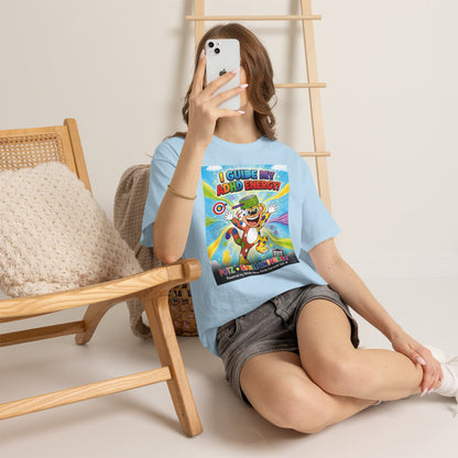 Potz™ Unisex Heavy Cotton™ Tee – "I Guide My ADHD Energy!" Graphic Tee | Smile Universe Collection