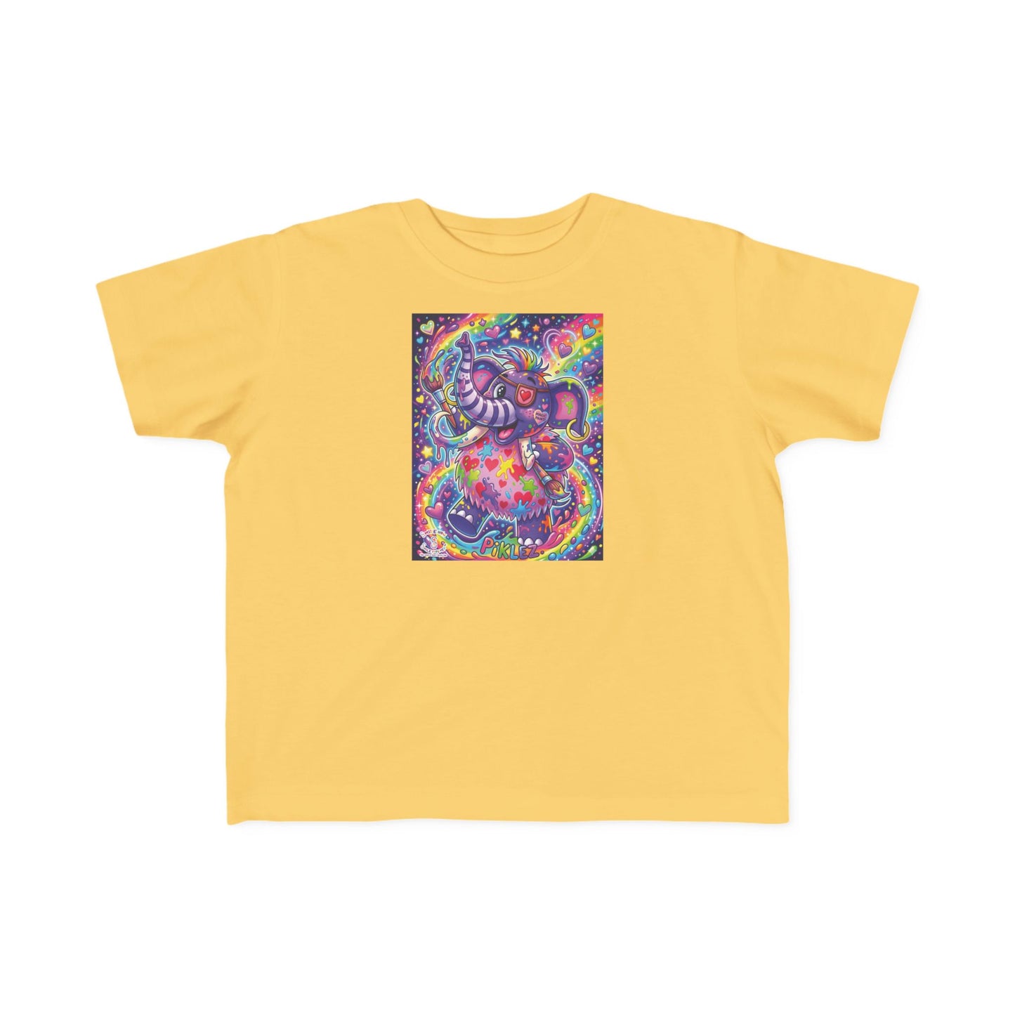 Piklez™ Kids Heavy Cotton™ Tee – "Magic Paint!" Graphic Shirt | Smile Universe Collection