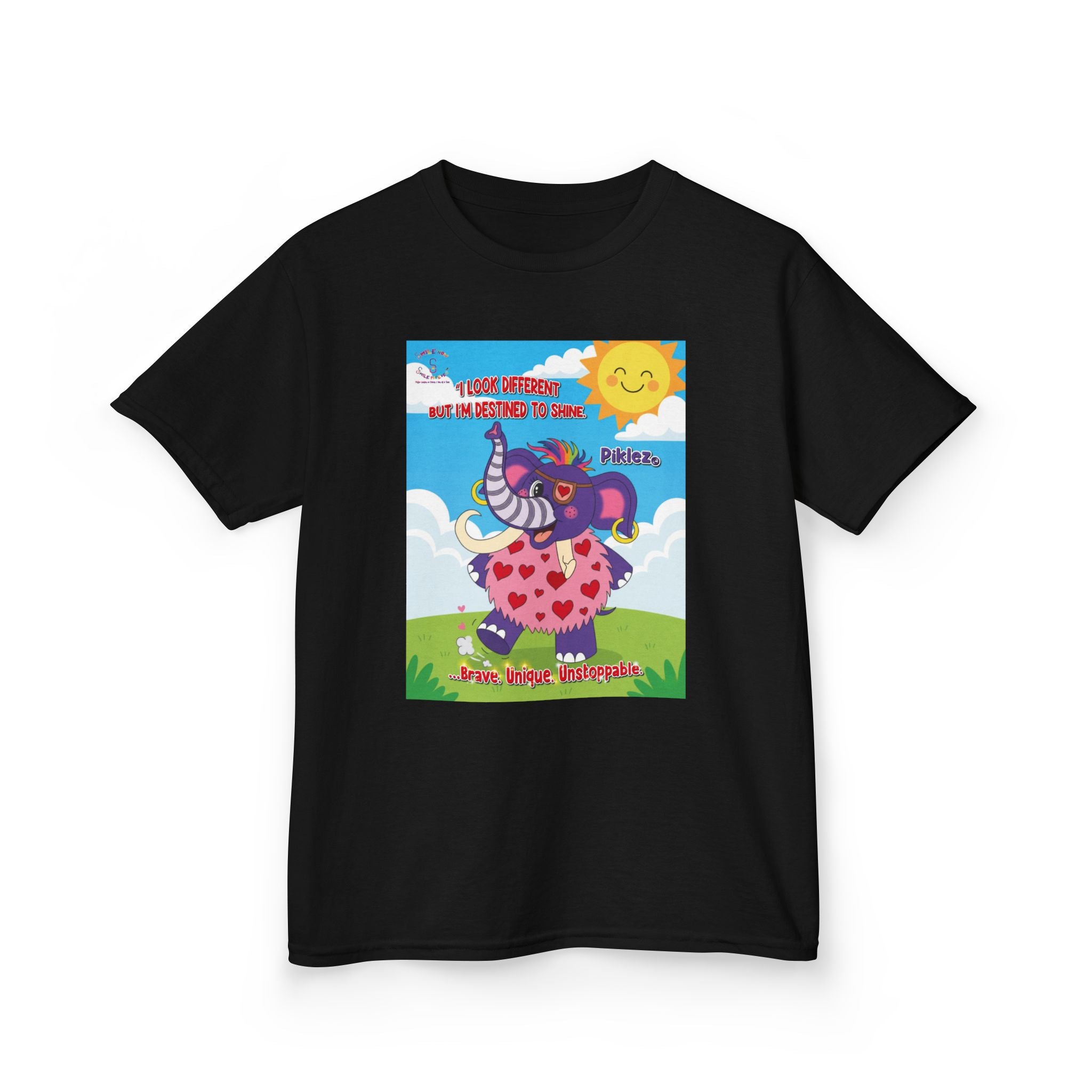 Piklez™ T-Shirt – “Destined to Shine” Graphic Shirt | Smile Universe Piklez Collection