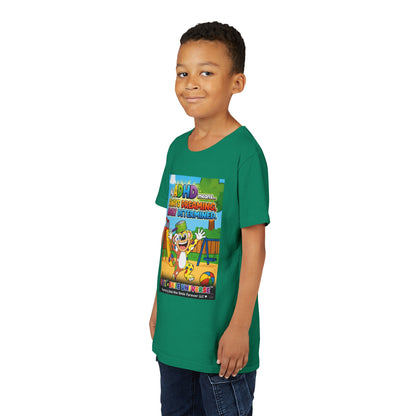 Potz™ Youth Short Sleeve Tee – "My ADHD Means Always Dreaming, Highly Determined" Graphic Tee | Smile Universe Collection