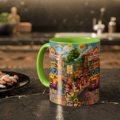 Lani™ Colorful Mug (11oz & 15oz) – "Where Being Different is CELEBRATED!" Graphic