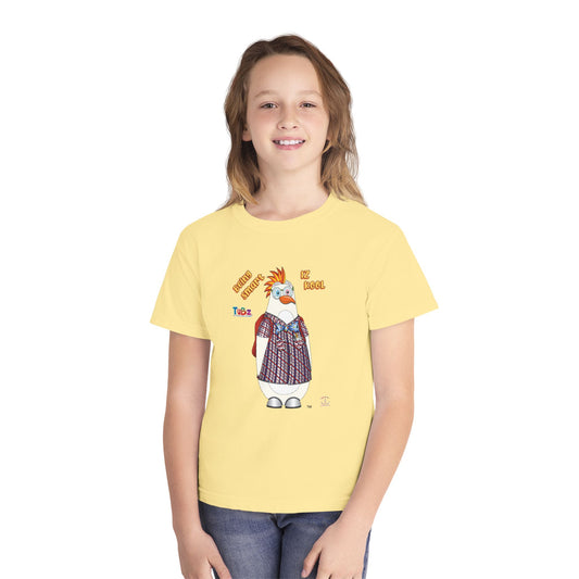 TuBz™ "Being Smart Iz Kool" Youth Graphic T-Shirt - Educational Kids Tee | TuBz4Kidz
