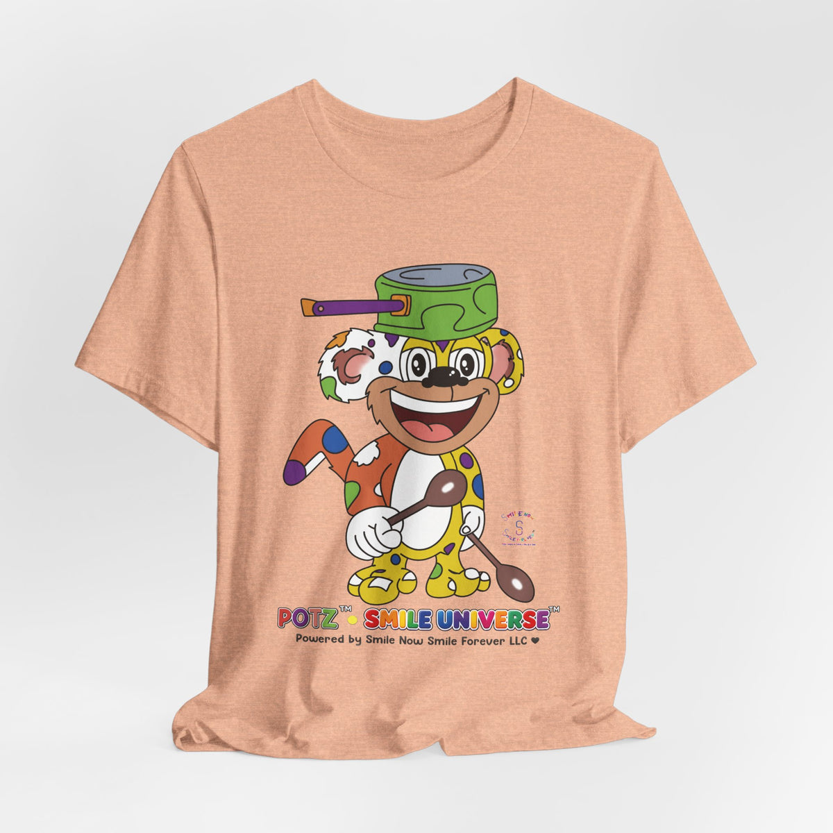 Potz™ Unisex Jersey Short Sleeve Tee – Playful Graphic Tee | Smile Universe Collection