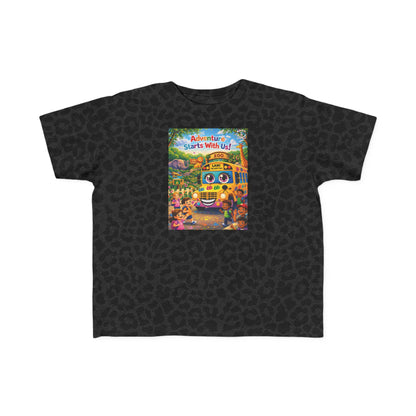 Lani™ Toddler's Fine Jersey Tee – "Adventure Starts With Us!" Graphic