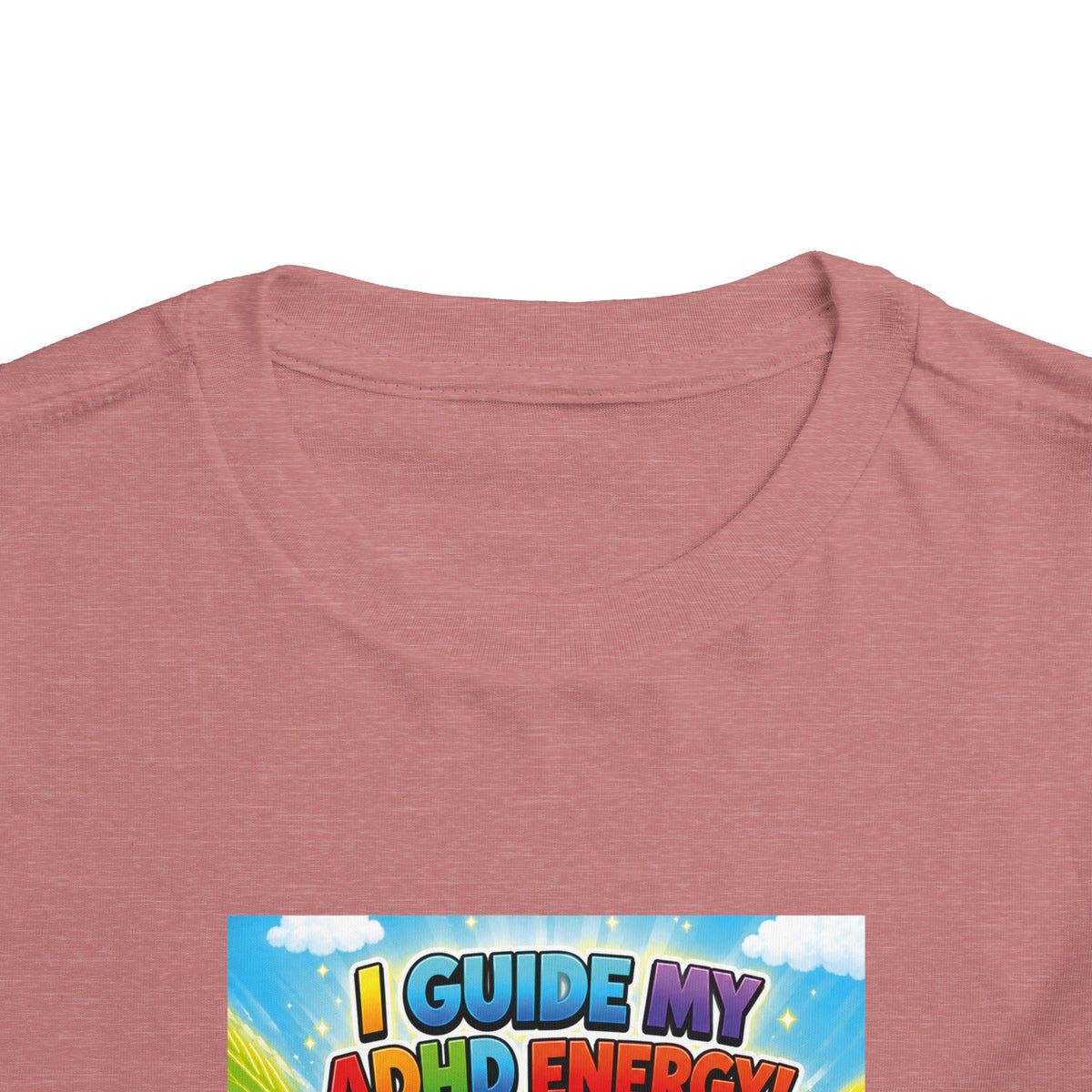 Potz™ Toddler Short Sleeve Tee – "I Guide My ADHD Energy!" Graphic Tee | Smile Universe Collection