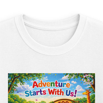 Lani™ Kids Softstyle Tee – "Adventure Starts With Us!" Graphic