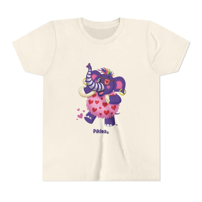 Piklez™ Youth Short Sleeve Tee – "Full of Love!" Graphic Shirt | Smile Universe Collection