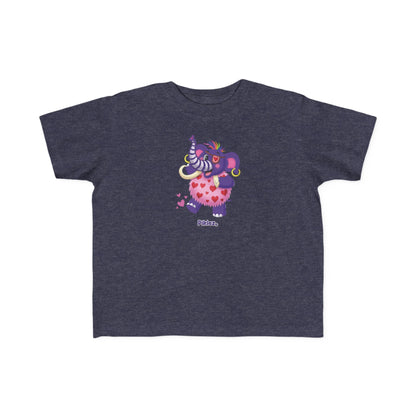 Piklez™ Toddler's Fine Jersey Tee – "Full of Love!" Graphic Shirt | Smile Universe Collection
