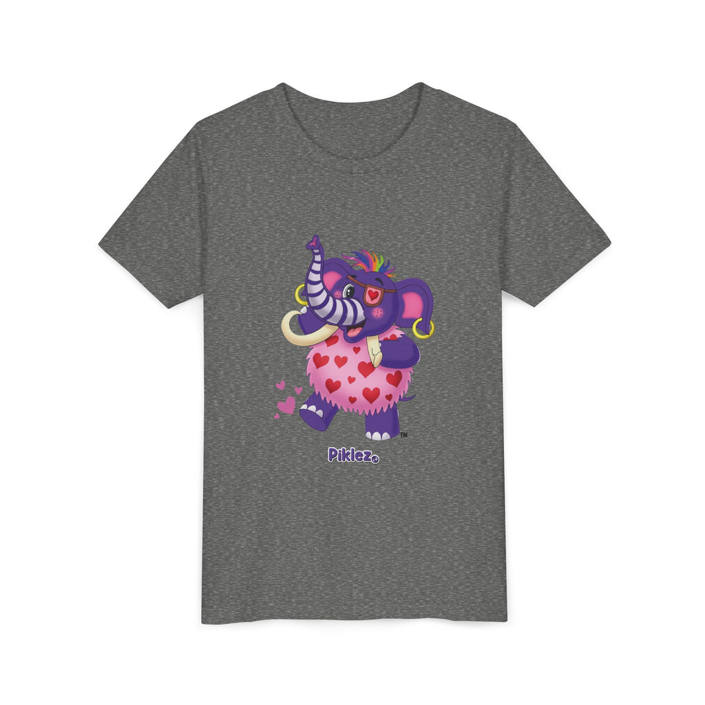 Piklez™ Youth Short Sleeve Tee – "Full of Love!" Graphic Shirt | Smile Universe Collection