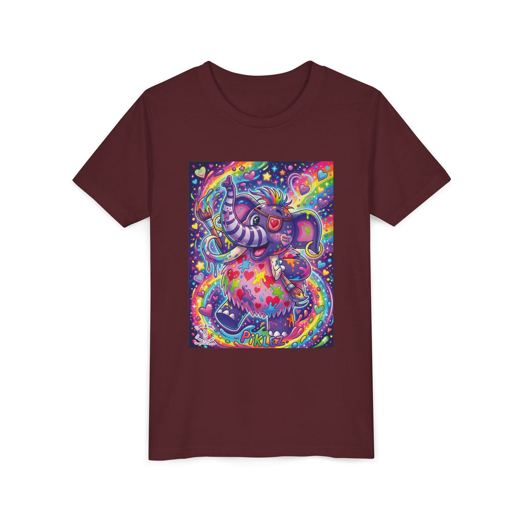 Piklez™ Youth Short Sleeve Tee – "Magic Paint!" Graphic Shirt | Smile Universe Collection