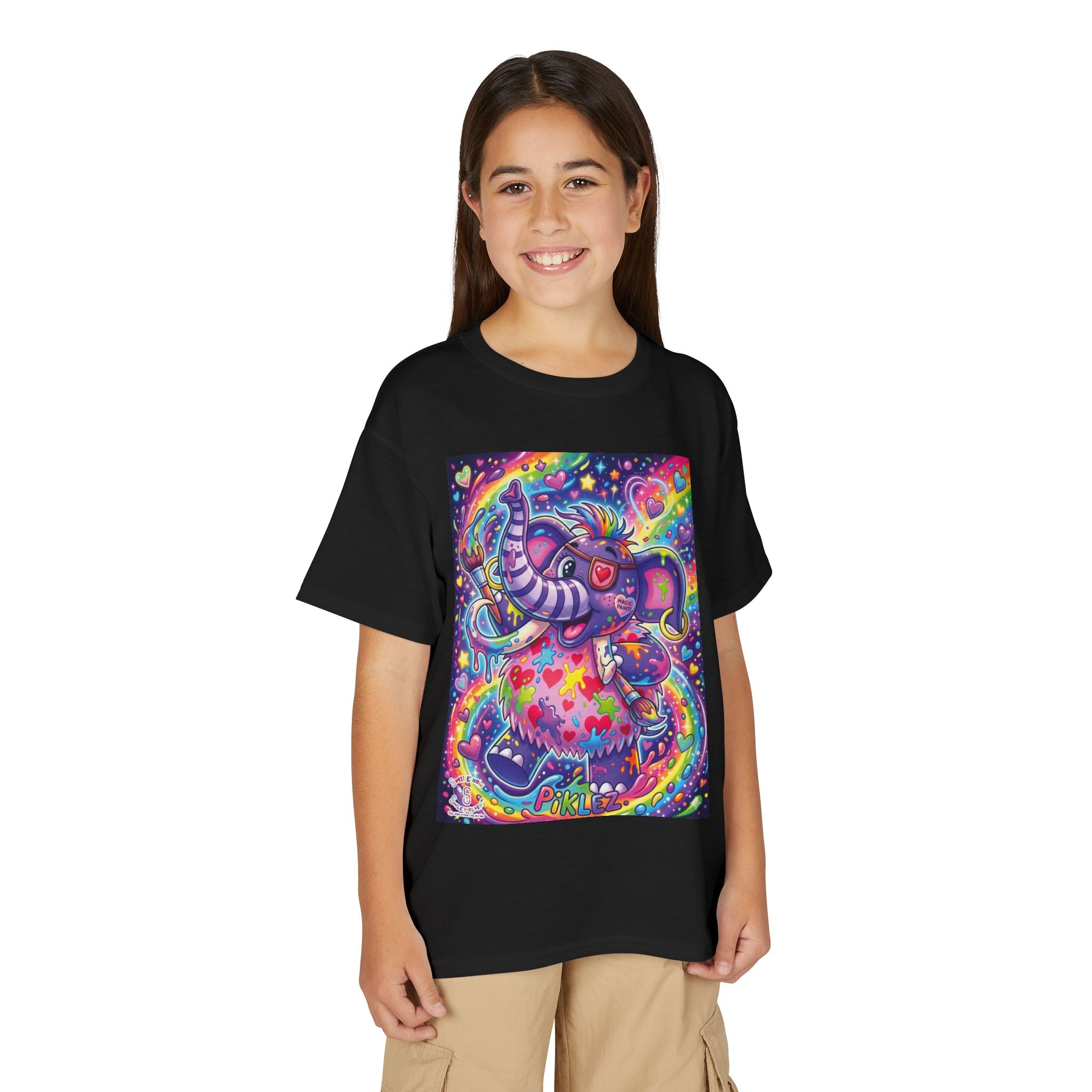 Piklez™ Youth DryBlend® T-Shirt – "Magic Paint!" Graphic Shirt | Smile Universe Collection