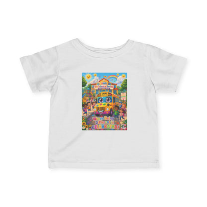Lani™ Infant Fine Jersey Tee – "Where Being Different is CELEBRATED!" Graphic Shirt