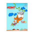 TuBz™ "I Can Do Hard Things" Fine Art Poster - Premium Inspirational Wall Decor for Kids