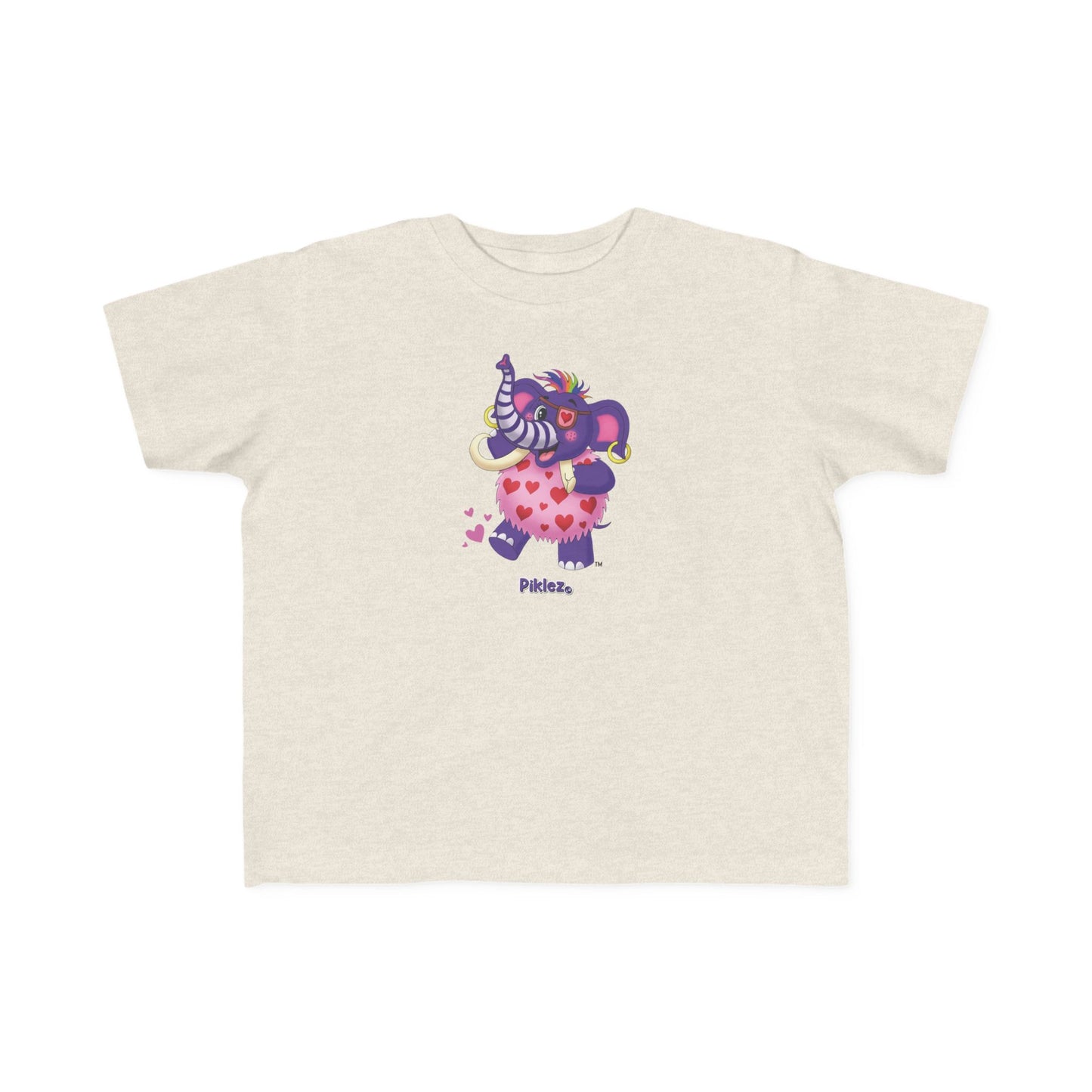 Piklez™ Toddler's Fine Jersey Tee – "Full of Love!" Graphic Shirt | Smile Universe Collection