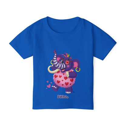 Piklez™ Heavy Cotton™ Toddler T-Shirt – "Full of Love!" Graphic Shirt | Smile Universe Collection