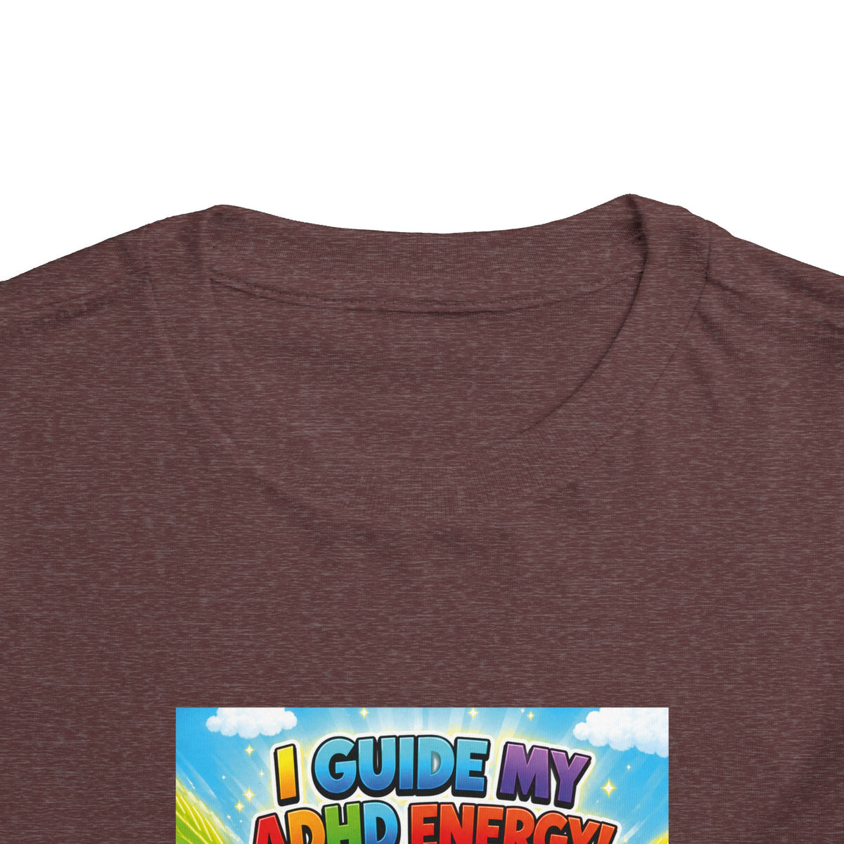 Potz™ Toddler Short Sleeve Tee – "I Guide My ADHD Energy!" Graphic Tee | Smile Universe Collection