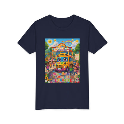 Lani™ Youth Short Sleeve Tee – "Where Being Different is CELEBRATED!" Graphic Shirt