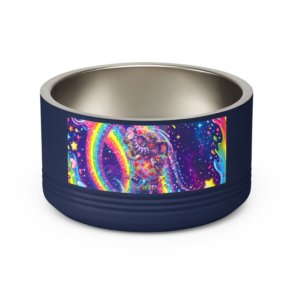 Piklez™ Pet Bowl 18oz – "Magic Paint!" Graphic | Smile Universe Collection