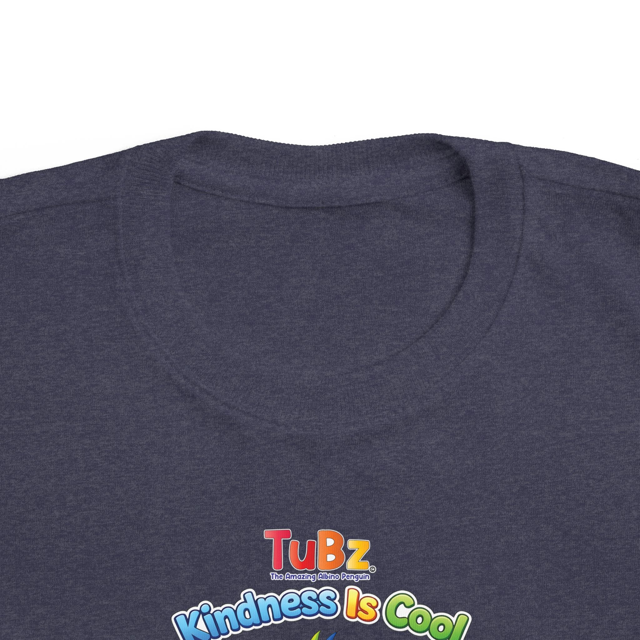 TuBz™ "Kindness Is Cool" Kids T-Shirt - Positive Message Graphic Tee | Smile Universe TuBz4Kidz