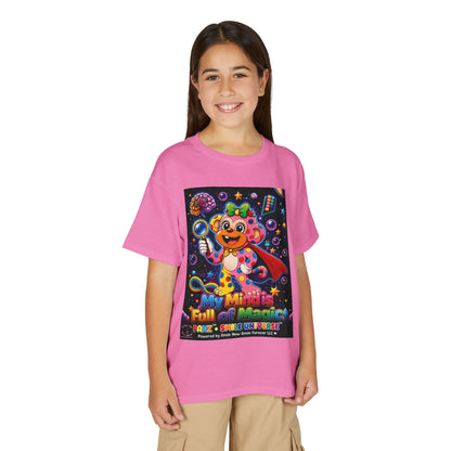 Panz™ Youth DryBlend® T-Shirt – "My Mind is Full of Magic" Graphic | Smile Universe Collection