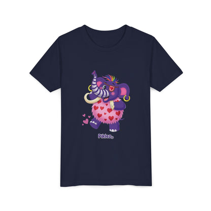 Piklez™ Youth Short Sleeve Tee – "Full of Love!" Graphic Shirt | Smile Universe Collection