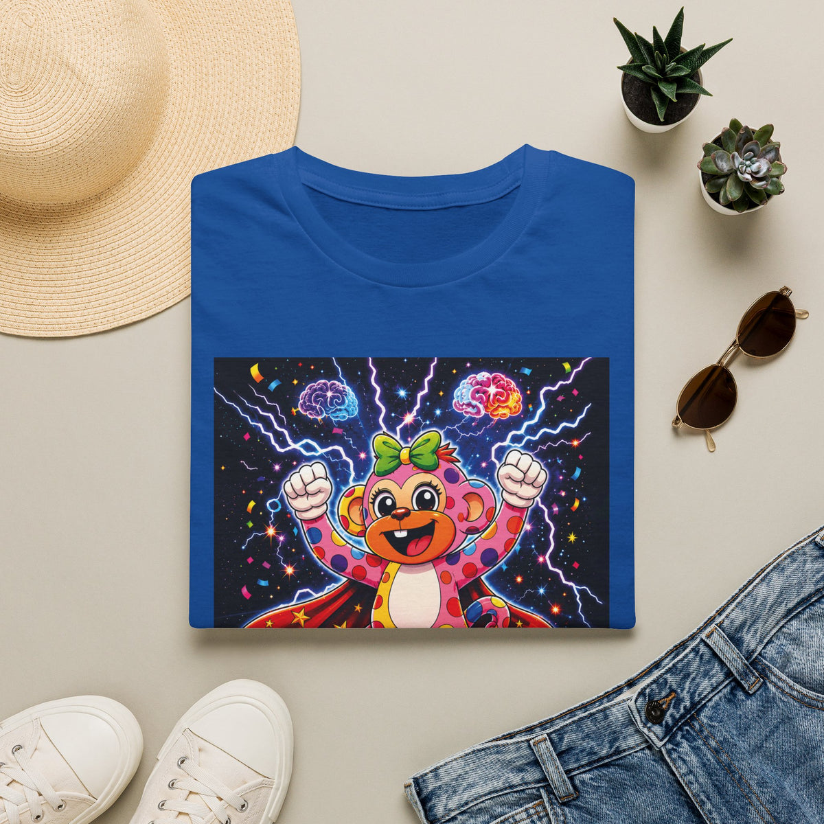 Panz™ Unisex Softstyle T-Shirt  for Adult– "My Energy is Powerful" Graphic Tee | Smile Universe Collection