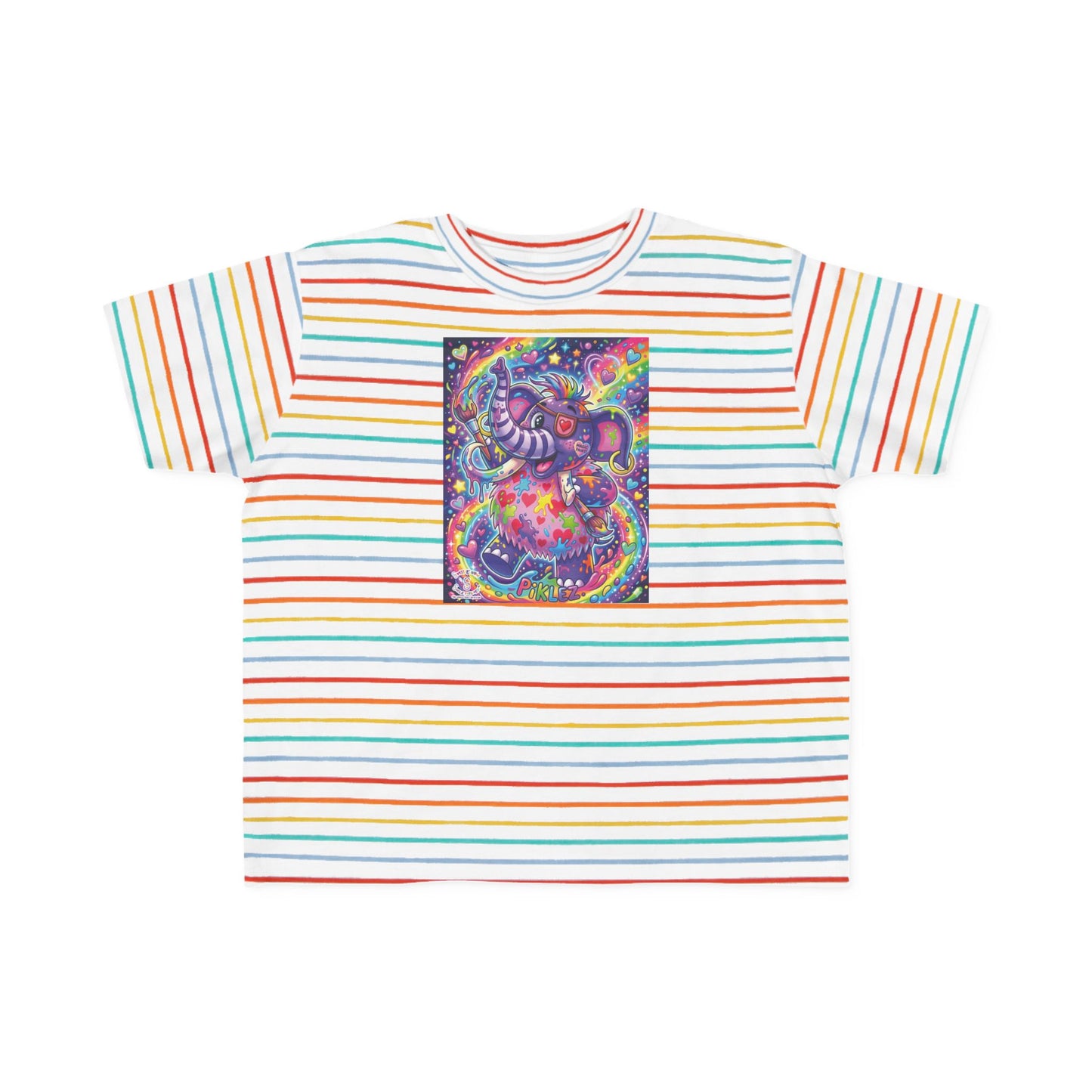 Piklez™ Kids Heavy Cotton™ Tee – "Magic Paint!" Graphic Shirt | Smile Universe Collection