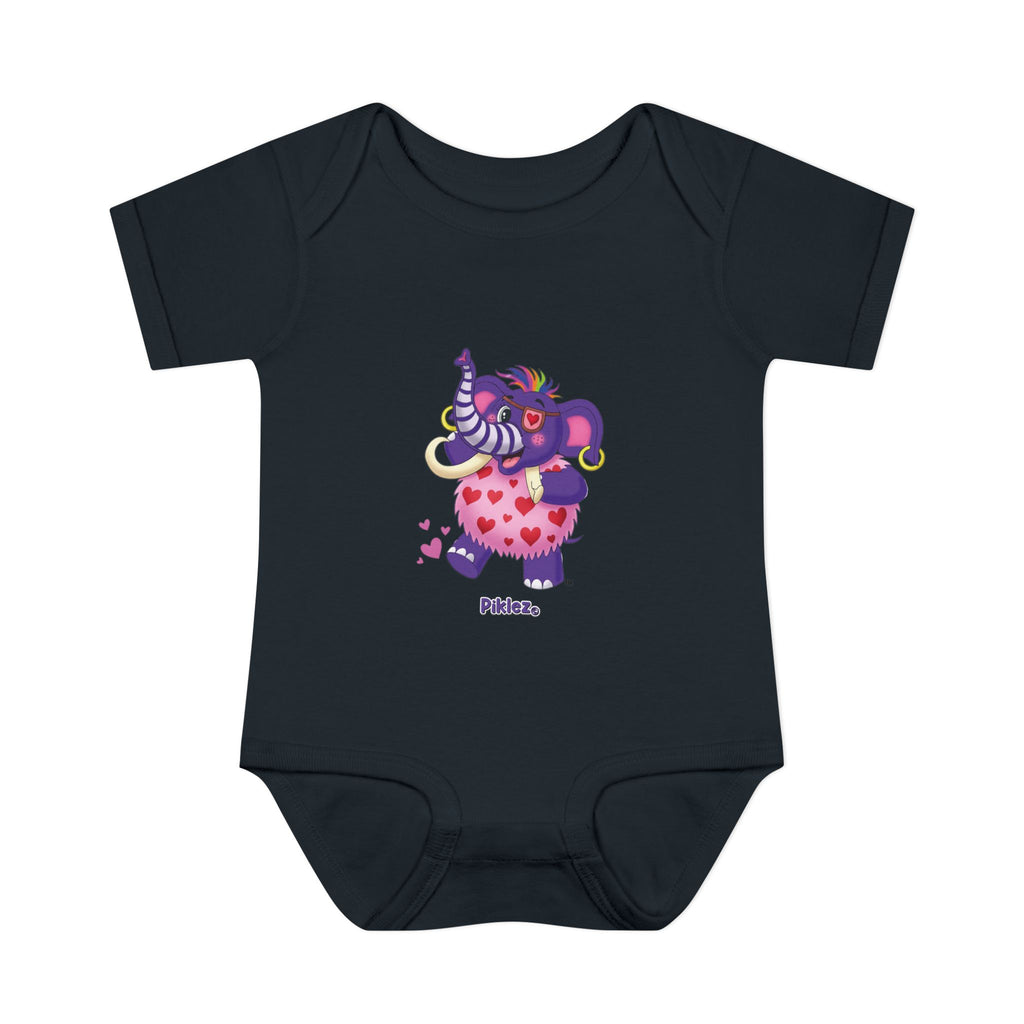 Piklez™ Infant Baby Rib Bodysuit – "Full of Love!" Graphic | Smile Universe Collection