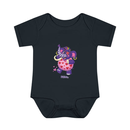 Piklez™ Infant Baby Rib Bodysuit – "Full of Love!" Graphic | Smile Universe Collection