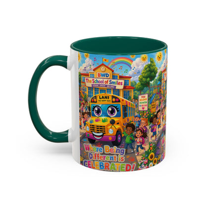 Lani™ Colorful Mug (11oz & 15oz) – "Where Being Different is CELEBRATED!" Graphic