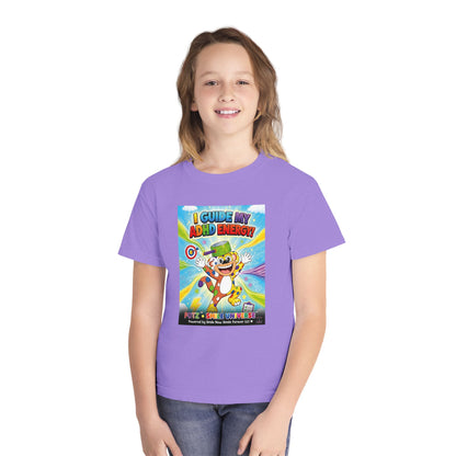 Potz™ Youth Midweight Tee – "I Guide My ADHD Energy!" Graphic Tee | Smile Universe Collection