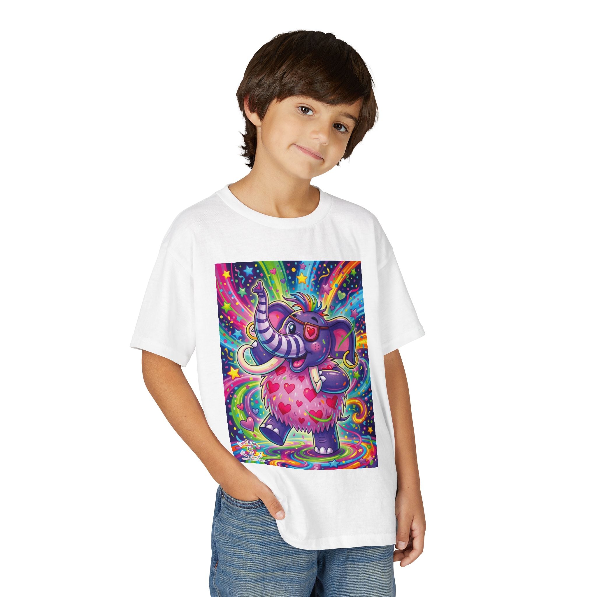 Piklez™ Youth DryBlend® T-Shirt – "Born to Celebrate!" Graphic Shirt | Smile Universe Collection
